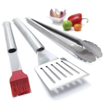 GrillPro 3-Piece Stainless Steel Tool Set, 40035