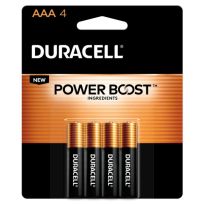 Duracell Coppertop Alkaline Batteries, 4-Pack, MN2400B4Z AAA, AAA
