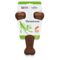 Benebone Wishbone Durable Dog Chew Toy Peanut - Large, 871400