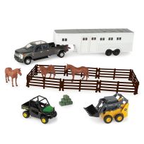 ERTL REPLICA 1/32 JOHN DEERE Hobby Set with Ford Pickup and Gator & Skidtee, 47247