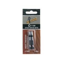 Big Timber T30 x 2 IN Genuine Torx Power Bits, 2-Pack, T30BP, T30 x 2 IN