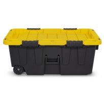 Tough Box Footlocker, 20GTBXBLKYW, 20 Gallon