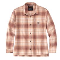 Carhartt Women's RUGGED FLEX® Loose Fit Mid-Weight Flannel Shirt