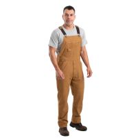 Berne Apparel Men's Highland Flex Unlined Duck Bib Overall