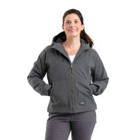 Berne Apparel Women's Heathered Duck Hooded Jacket