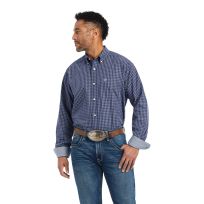Ariat Men's Casual Series Wrinkle Free Immanuel Classic Fit Long Sleeve Western Shirt