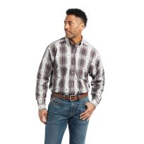 Ariat Men's Pro Series Geoffrey Classic Fit Long Sleeve Western Shirt