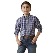 Ariat Boy's Pro Nolen Classic Fit Long Sleeve Western Shirt