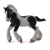 CollectA Black & White Piebald Gypsy Foal, 88770