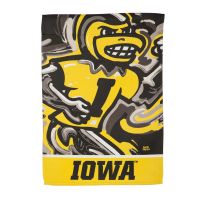 Evergreen University of Iowa, Suede House Flag Justin Patten, 13S980JPA
