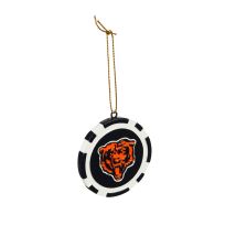 Evergreen Game Chip Ornament, Chicago Bears, 3OT3805PC