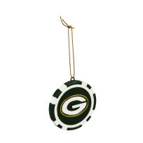 Evergreen Game Chip Ornament, Green Bay Packers, 3OT3811PC