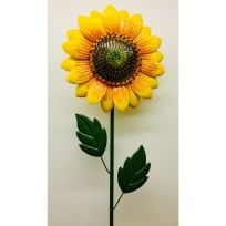 Cheap Carls Sunflower with spring on Pole, 48 IN x 11 IN, 903-00164