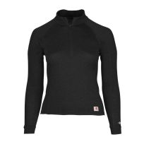 Carhartt Women's FORCE® Midweight Synth-Wool Blend Thermal Quarter-Zip Top