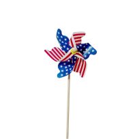 Backyard Expressions Patriotic Garden Spinner, 906264