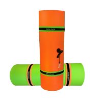 Rubber Dockie Floating Water Mat, RD18OGT2, Orange / Green