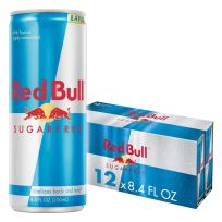 Red Bull Energy Drink, Original Sugarfree, 12-Pack, RB4736, 8.4 OZ