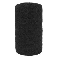 Andover Healthcare CoFlex Vet Self-Adhering Bandage, 3540BK-018, Black, 4 IN x 5 YD