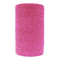 Andover Healthcare CoFlex Vet Self-Adhering Bandage, 3540NP-018, Neon Pink, 4 IN x 5 YD