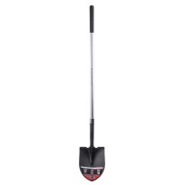 Black Diamond 48 IN Fiberglass Long Handle Round Point Shovel, BDRPS205MS