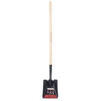 Black Diamond 48 IN Wood Long Handle Square Point Shovel, BDTS206MS