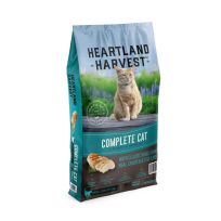 Heartland Harvest Complete Cat with Classic Whole Grains, Real Chicken & Fish Flavor Cat Food, HH006, 20 LB Bag