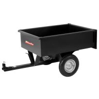 Milwaukee Tool 750 Pound Steel Trailing Dump Cart, LDT1002BM