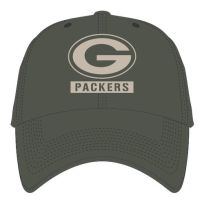 NFL Green Bay Packers Moss Imprint Washed Cotton Cap, JB14020.MSS00, One Size Fits Most