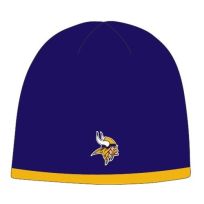 NFL Minnesota Vikings Brinker Cuffless Knit Hat, JB27032.TEM00, One Size Fits Most
