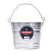 Behrens Hot Dipped Steel Pail, 1205, 5 Quart