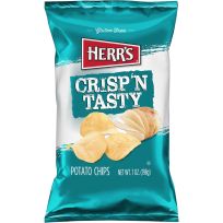 HERR'S Crisp 'n Tasty Potato Chips, 6052, 7 OZ