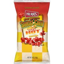 HERR'S Fire Roasted Fiery Hot Sweet Corn Popcorn, 6651, 4 OZ