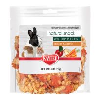 Kaytee Natural Snack with Superfoods Carrot & Apple Carrot and Apple Blend, 100546750, 2.5 OZ Bag