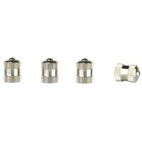 Slime Steel Valve Caps, 4-Pack, 20145