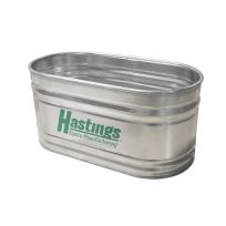 Hastings Green Label Round End Galvanized Stock Tank, HG20206, 174 Gallon