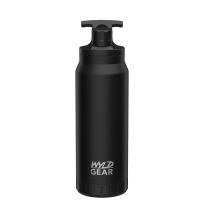Wyld Gear Mag Series Flask Stainless Steel Water Bottle, 34-MAG-BLACK, Black, 34 OZ