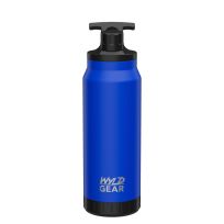 Wyld Gear Mag Series Flask Stainless Steel Water Bottle, 34-MAG-BLUE, Blue, 34 OZ