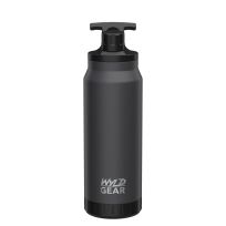 Wyld Gear Mag Series Flask Stainless Steel Water Bottle, 34-MAG-GREY, Grey, 34 OZ