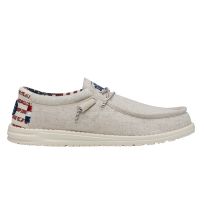 HEY DUDE Wally Patriotic Slip-On Casual Shoe