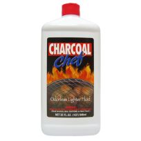Charcoal Chef Odorless Charcoal Lighter Fluid, POLY61112, 32 OZ