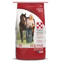 Purina Feed Equine Senior Horse Feed, 3003277-506, 50 LB Bag