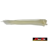 ProTie Heavy Duty Cable Ties, 25-Pack, N8HD25, Natural, 8 IN