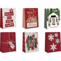 Paper Images Medium Treat Gift Bag, Farmhouse, Assorted, CGBT2A-41