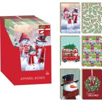 Paper Images Printed Kraft Robe Gift Box, Assorted, 2-Pack, CK27RBACD