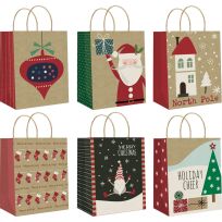 Paper Images Large Kraft Gift Bag, Assorted, CKGBA3-17