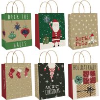 Paper Images Jumbo Kraft Gift Bag, Assorted, CKGBA4-14